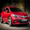 Red Opel GTC Paris